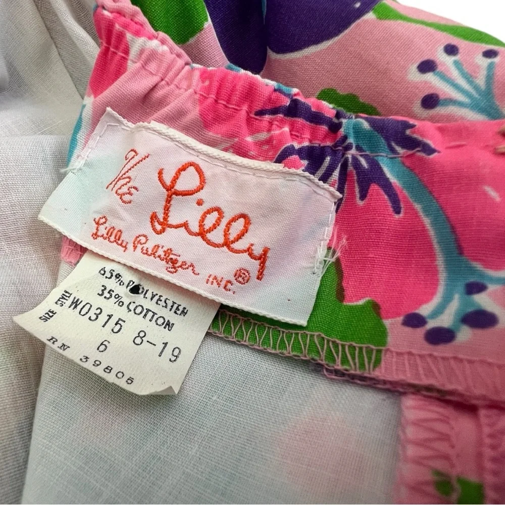 ‼️SOLD‼️Vintage 70’s Strapless Lilly Pulitzer Dress - Picture 2 of 12